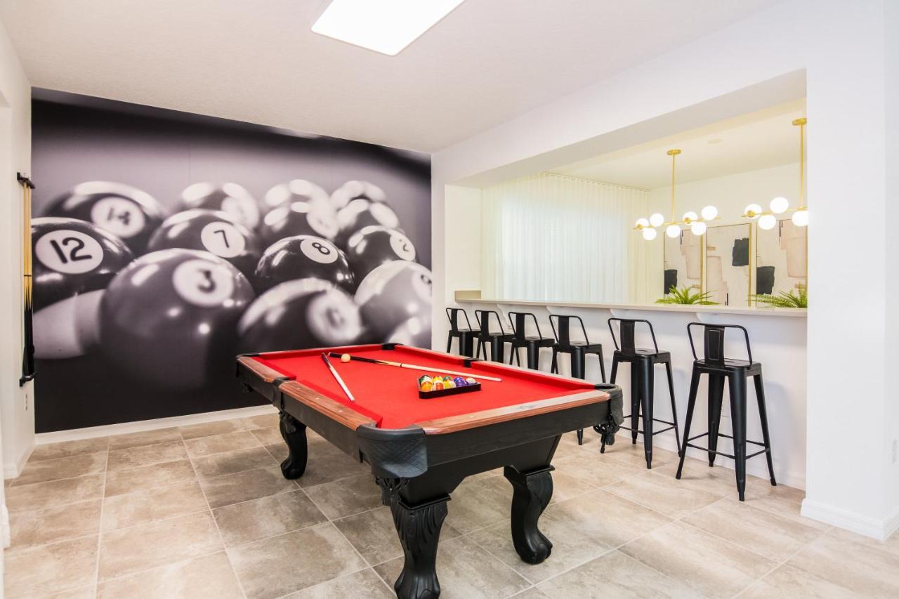 Brand New 9 Bedrooms House With Private Pool, Star Wars Game Room, Theme Rooms And Lake View Sa2145 Kissimmee Exterior photo