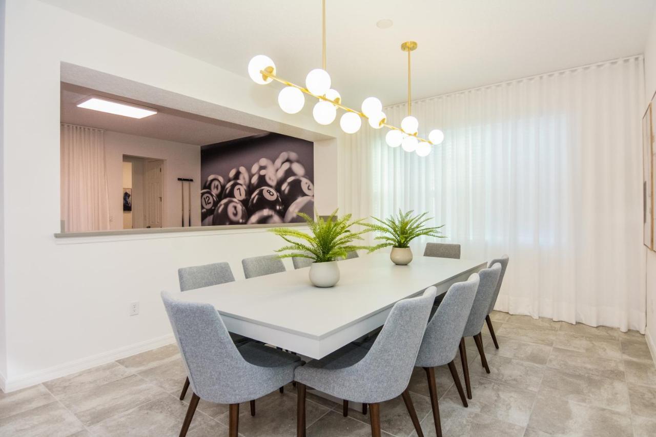 Brand New 9 Bedrooms House With Private Pool, Star Wars Game Room, Theme Rooms And Lake View Sa2145 Kissimmee Exterior photo