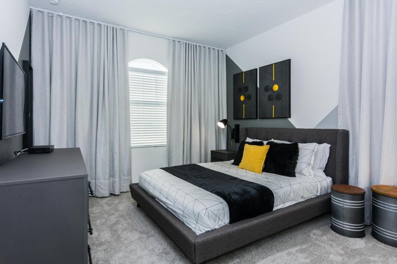 Brand New 9 Bedrooms House With Private Pool, Star Wars Game Room, Theme Rooms And Lake View Sa2145 Kissimmee Exterior photo